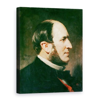 Tablou canvas - Adolphe Yvon - Baronul Georges Eugene Haussmann 1809-91 1867, 75 x 100 cm Tablou canvas - Adolphe Yvon - Baronul Georges Eugene Haussmann 1809-91 1867, 75 x 100 cm