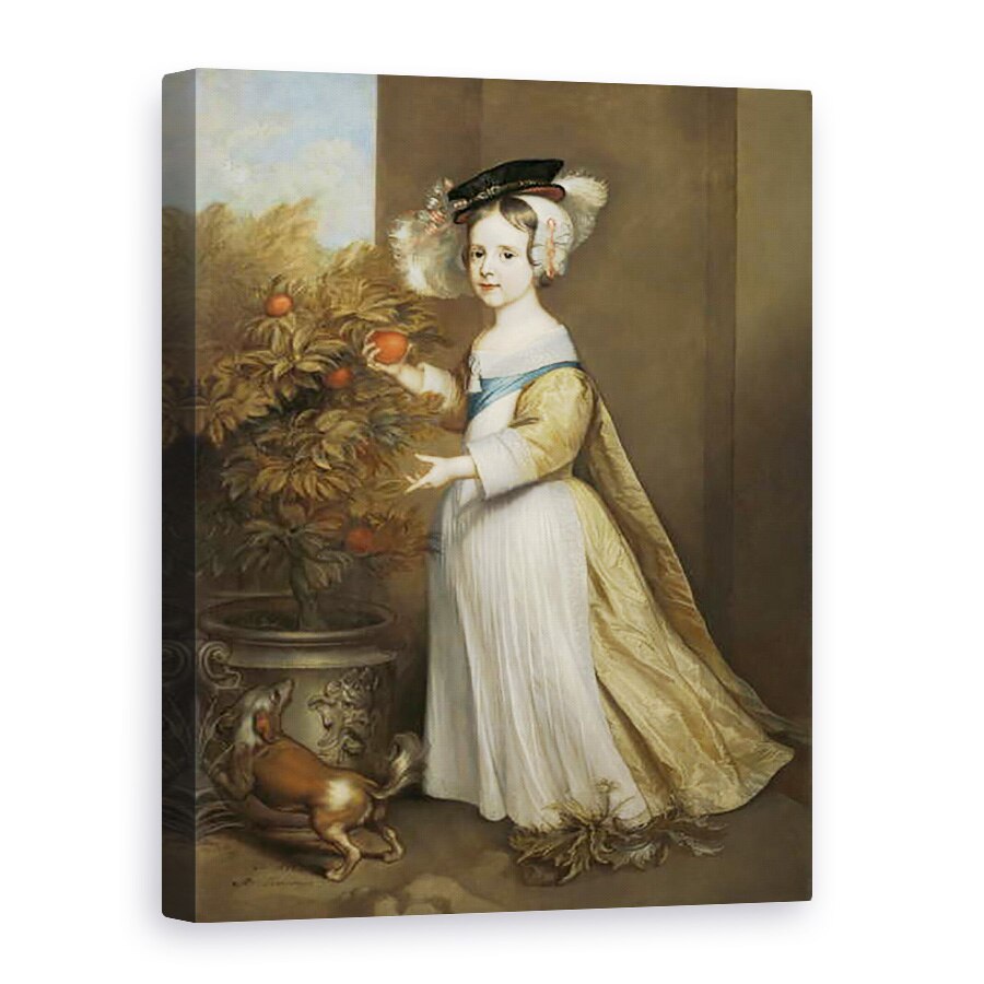 Tablou canvas - Adriaen Hanneman - William al III-lea, Print de Orange, ca un copil, 75 x 100 cm