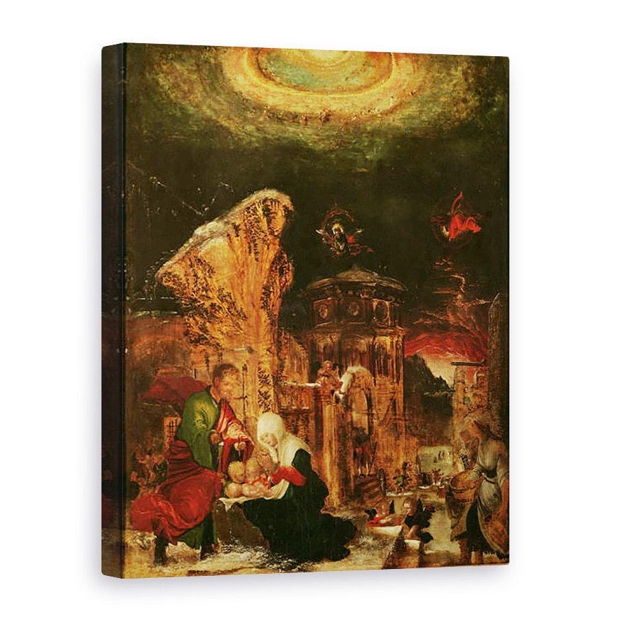 Tablou canvas - Albrecht Altdorfer - Nasterea lui Hristos I, 75 x 100 cm