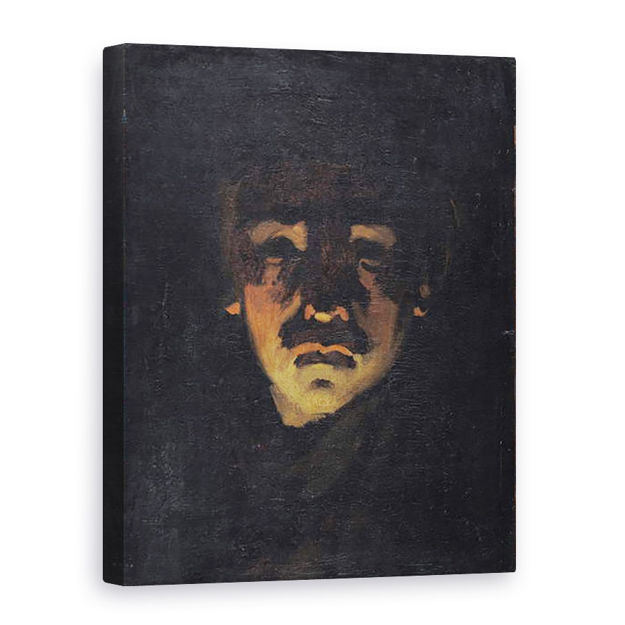 Tablou canvas - Adolphe-Felix Cals - Autoportret, 75 x 100 cm