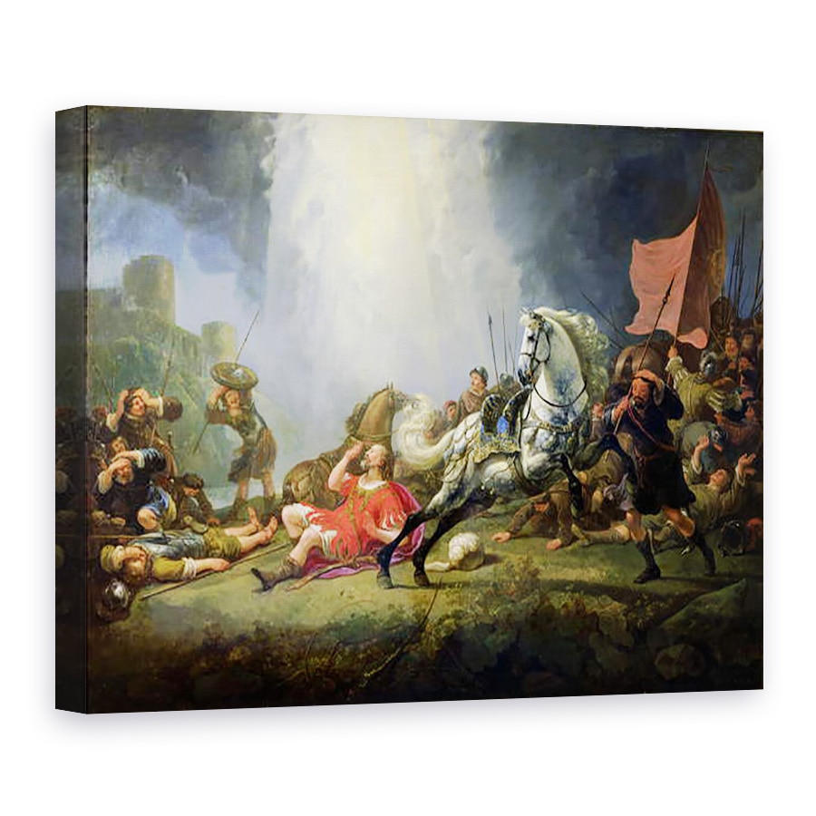 Tablou canvas - Aelbert Cuyp - Convertirea Sfantului Pavel sau, 75 x 100 cm