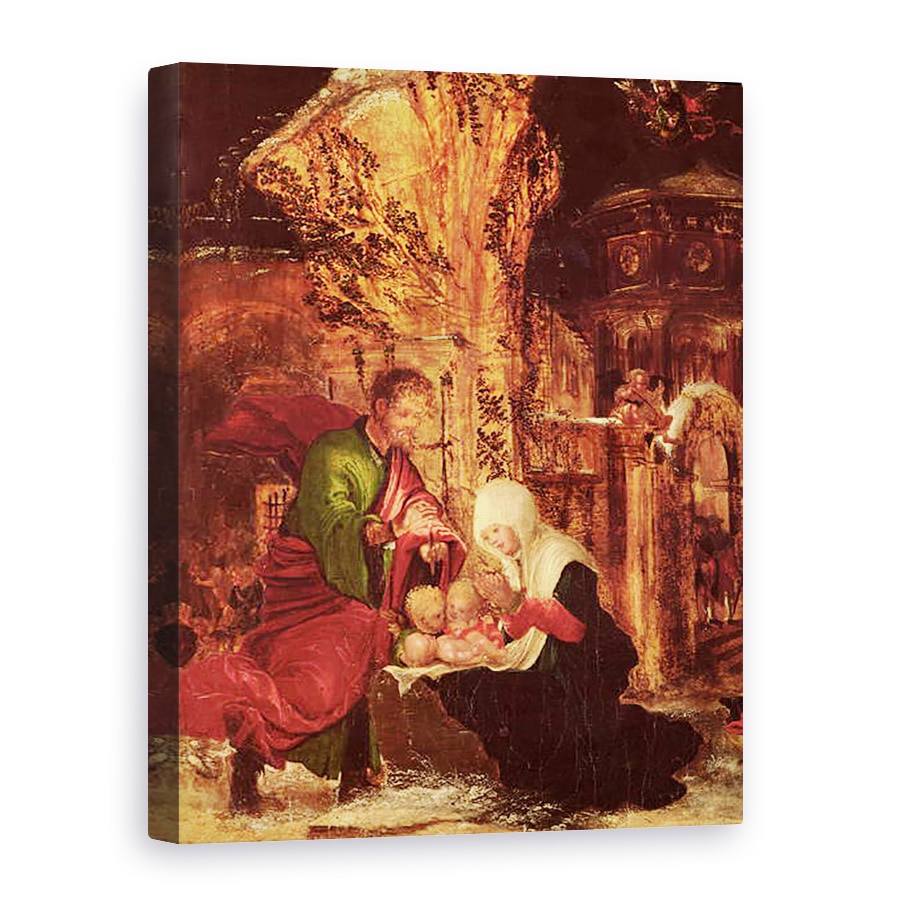 Tablou canvas - Albrecht Altdorfer - Nasterea lui Hristos II, 75 x 100 cm