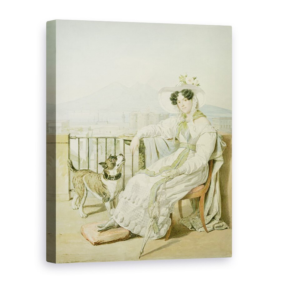 Tablou canvas - Aleksandr Pavlovich Bryullov - Portretul Printesei Natalia Golitsin, 75 x 100 cm