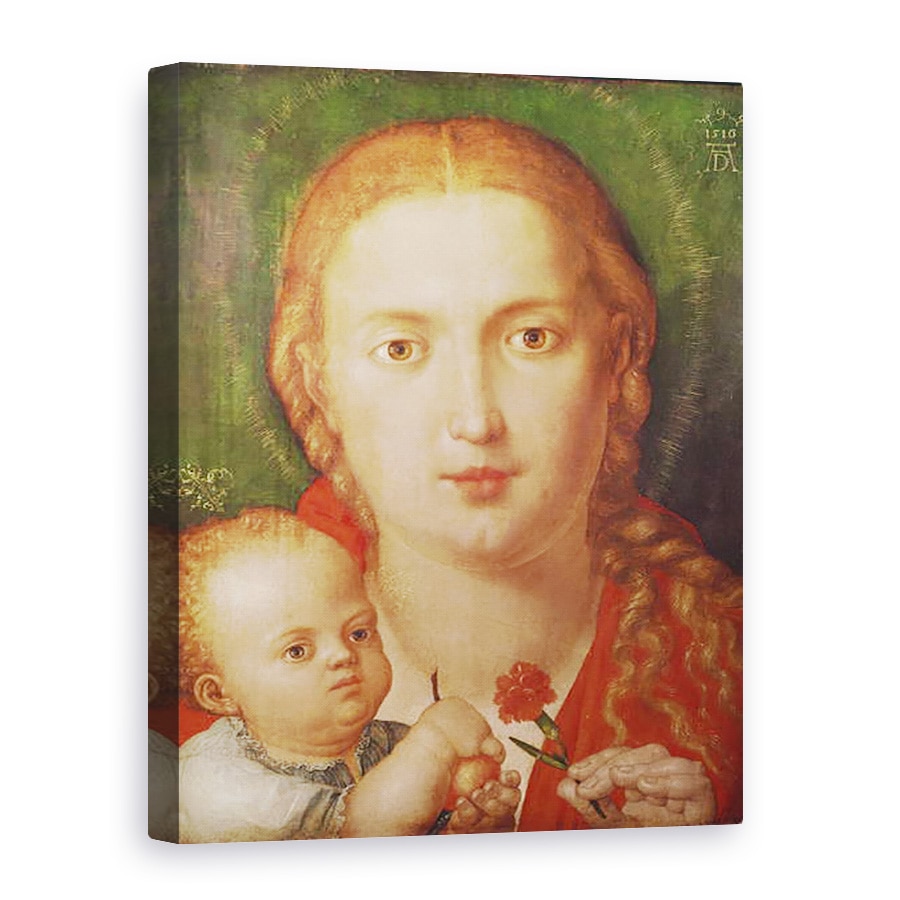 Tablou canvas - Albrecht Durer - Madonna de garoafe, 75 x 100 cm