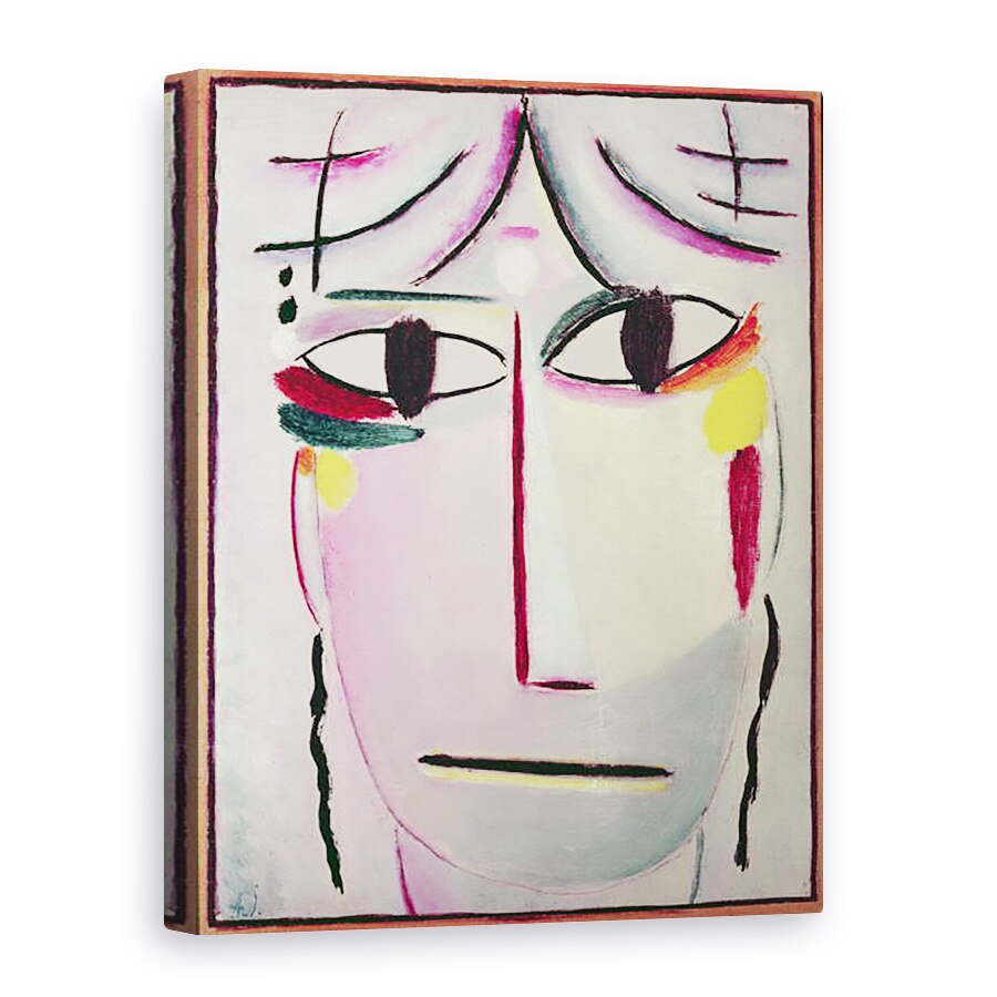Tablou canvas - Alexej von Jawlensky - Fata Mantuitorului, 75 x 100 cm