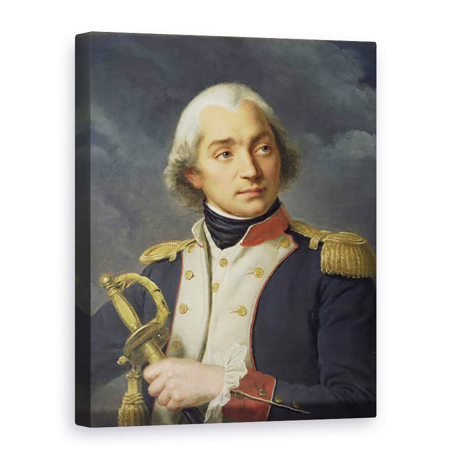 Tablou canvas - Alexandre-Francois Caminade - Generalul Charles Pichegru 1761-1804, 75 x 100 cm