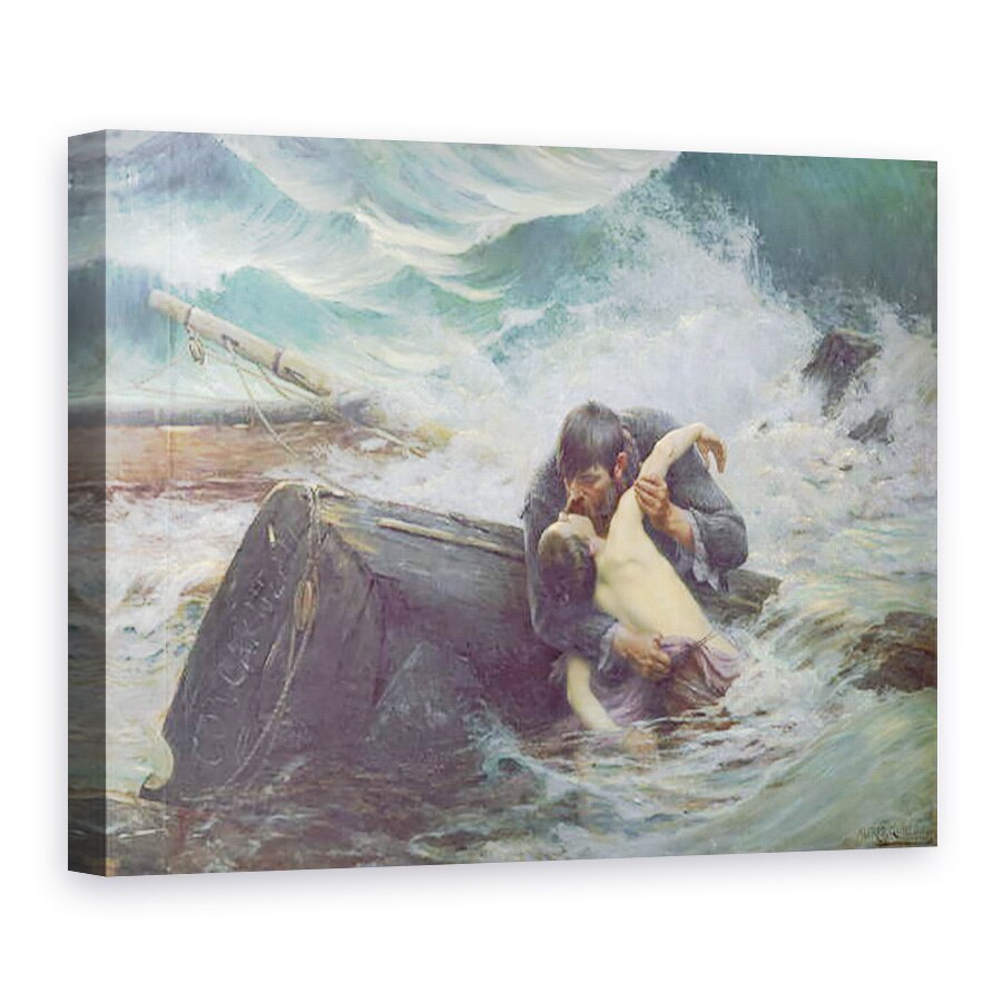 Tablou canvas - Alfred Guillou - Adieu, 75 x 100 cm