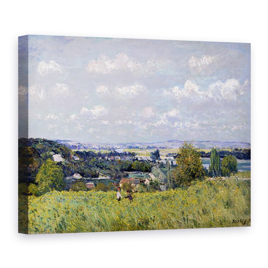Tablou canvas - Alfred Sisley - Valea Senei la Saint-Cloud, 75 x 100 cm