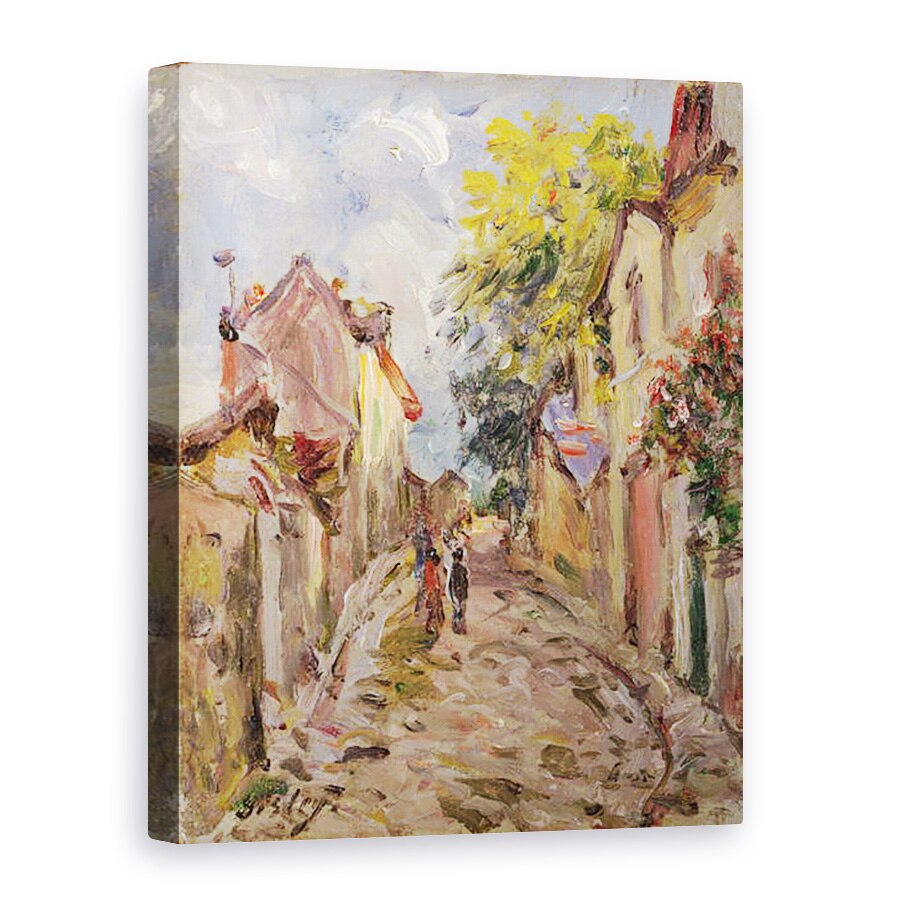 Tablou canvas - Alfred Sisley - Scene Street, 75 x 100 cm
