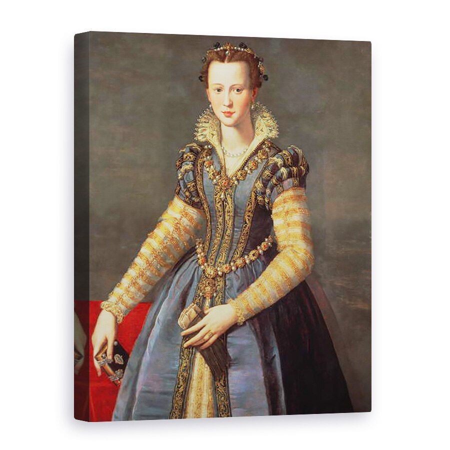 Tablou canvas - Alessandro Allori - Marie de Medici 1573-1642, 75 x 100 cm