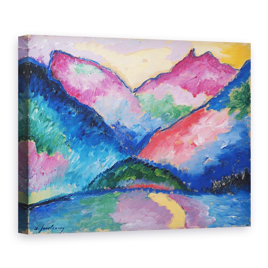 Tablou canvas - Alexej von Jawlensky - Valea Oy, 75 x 100 cm