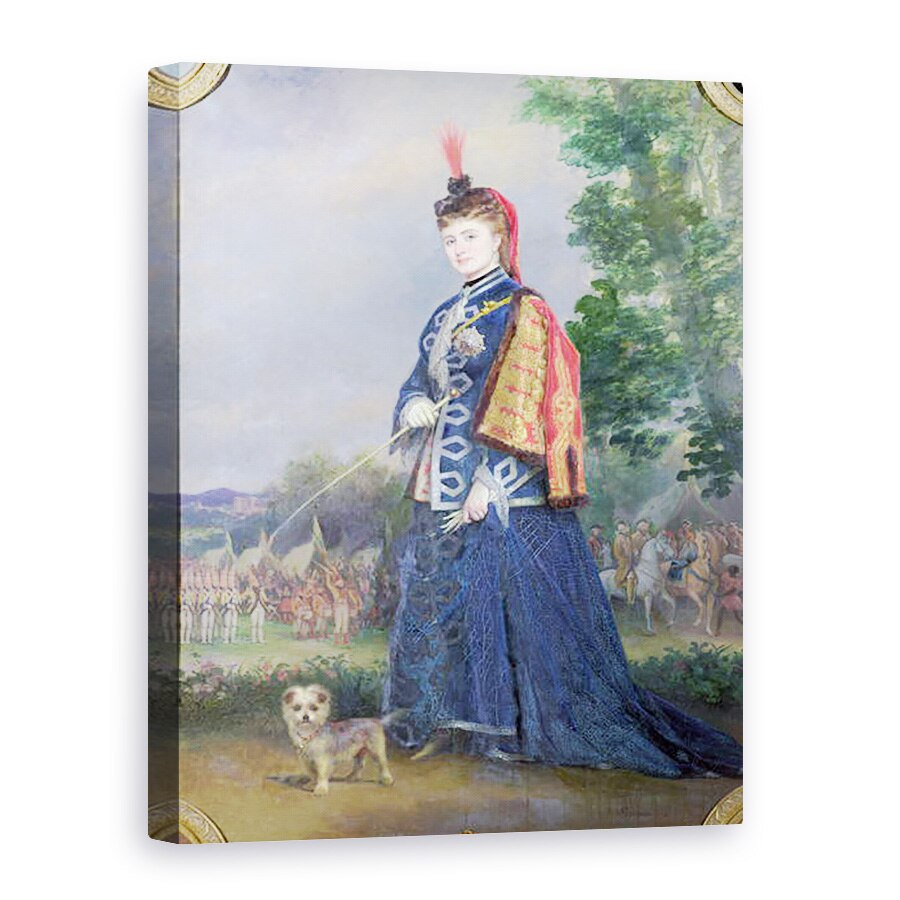 Tablou canvas - Alexis Joseph Perignon - Hortense Schneider 1833-1920 in rolul Marii Ducese in La Grande Ducesa de Gerolstein de Jacques Offenbach 1819-90 1874, 75 x 100 cm
