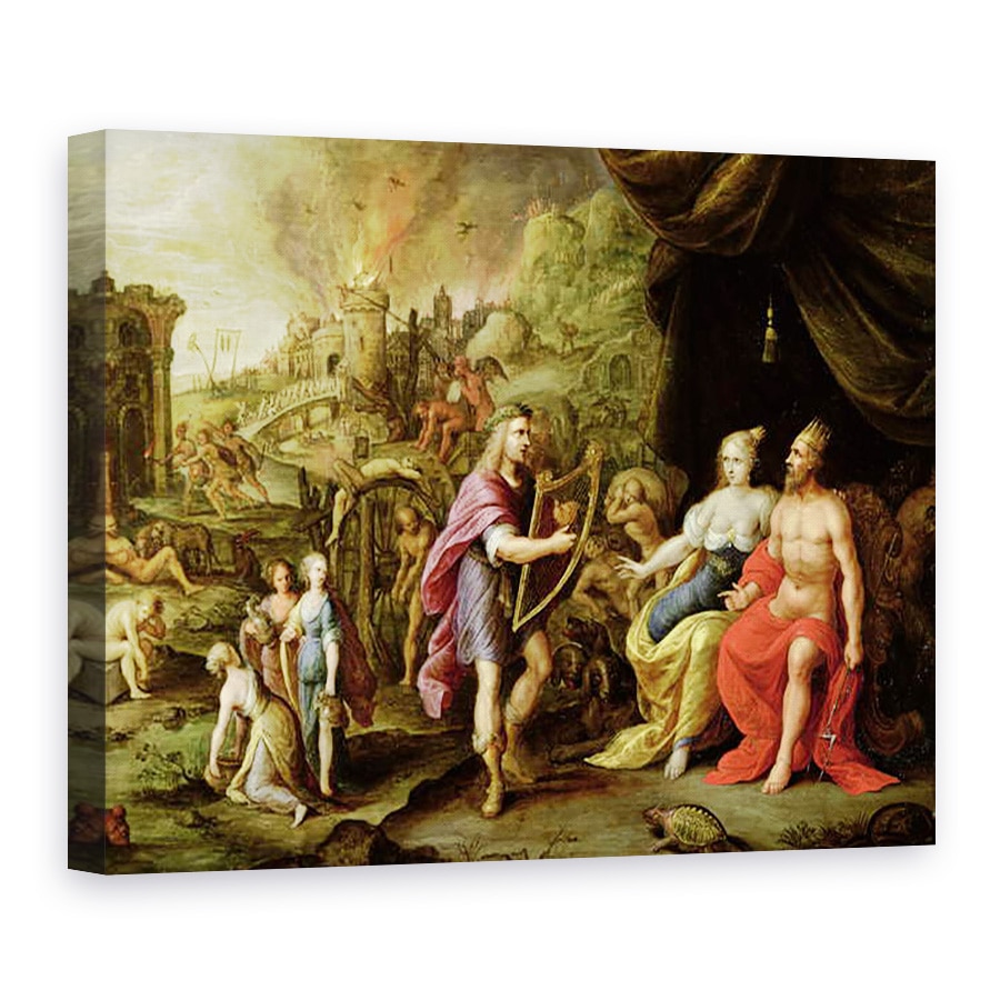 Tablou canvas - Ambrosius Francken the Elder - Orfeu in Lumea de Dincolo, 75 x 100 cm