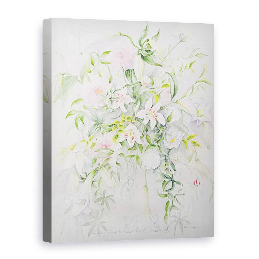 Tablou canvas - Alison Cooper - Flori de nunta pentru Louisa si Robert, 75 x 100 cm