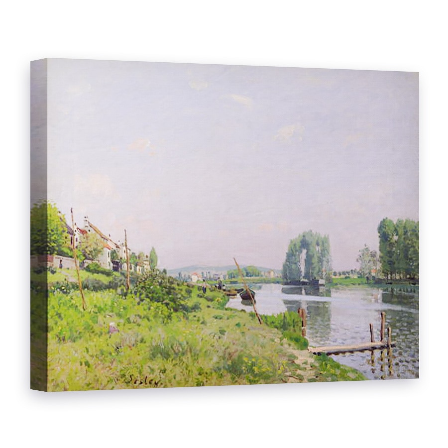 Tablou canvas - Alfred Sisley - Saint-Denis, 75 x 100 cm