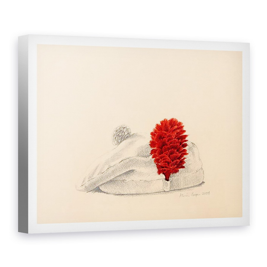 Tablou canvas - Alison Cooper - Un Black Watch Red hackle, 75 x 100 cm