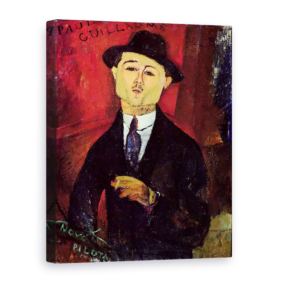 Tablou canvas - Amedeo Modigliani - Paul Guillaume 1893-1934 Novo Pilota, 75 x 100 cm