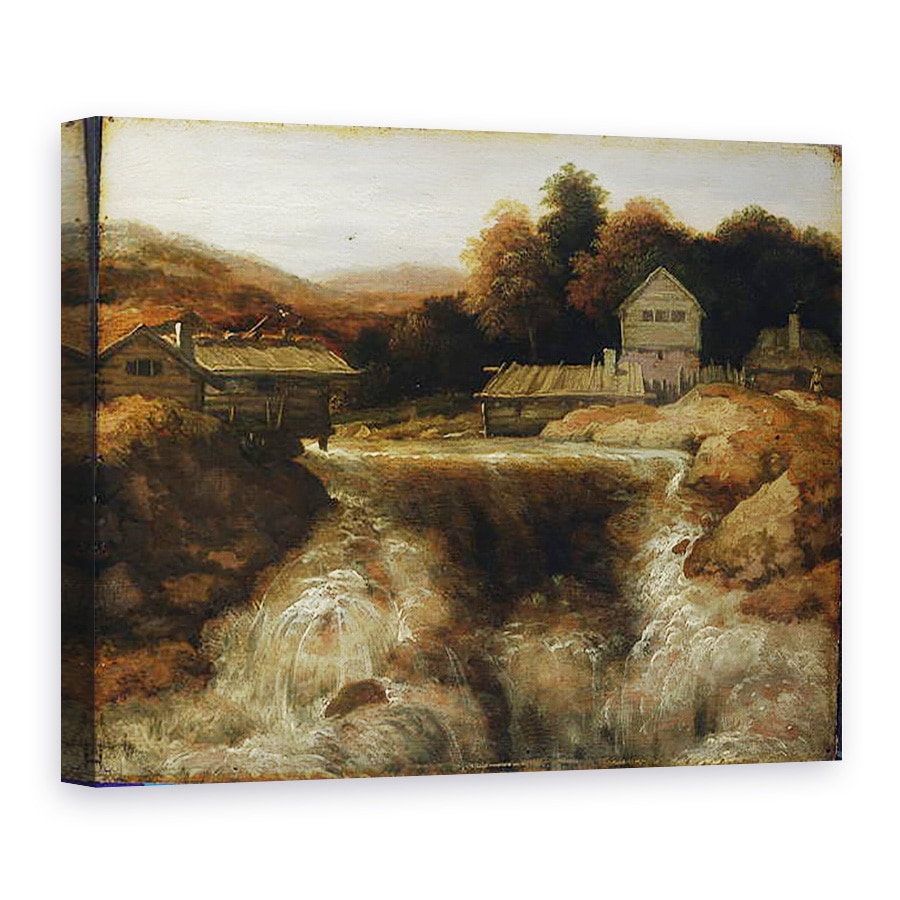 Tablou canvas - Allart van Everdingen - Cascada de Nord, 75 x 100 cm