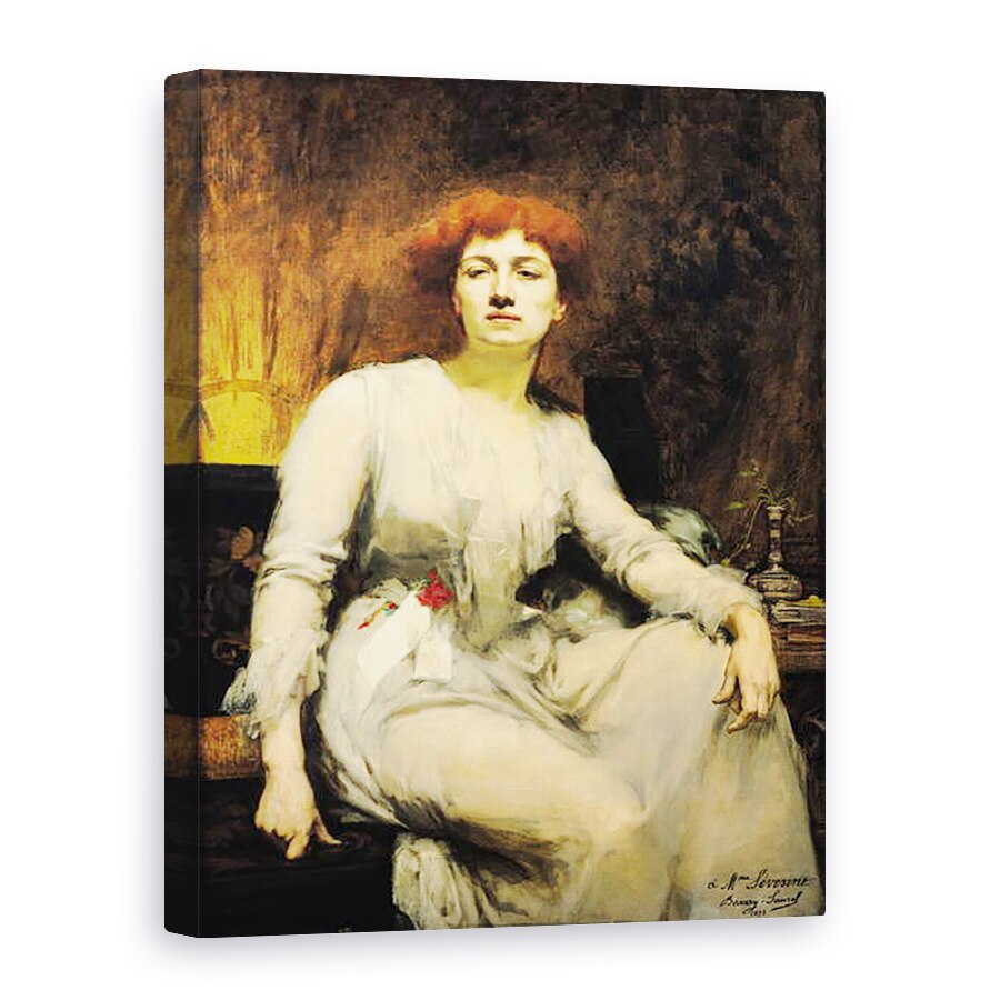 Tablou canvas - Amelie Beaury-Saurel - Portret De Severine 1855-1929 1893, 75 x 100 cm