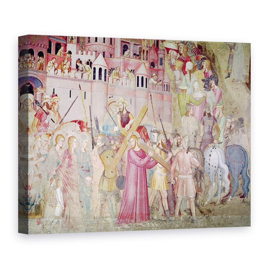 Tablou canvas - Andrea di Bonaiuto - Drumul spre Golgota, de la Capela Spaniola, 75 x 100 cm