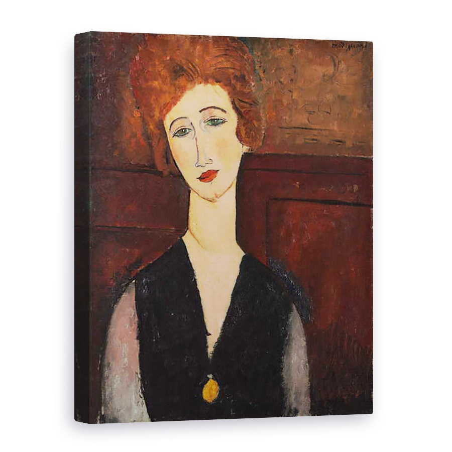Tablou canvas - Amedeo Modigliani - Portretul unei femei, 75 x 100 cm
