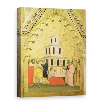 Tablou canvas - Andrea Orcagna di Cione - Sfantul Matthew ridicand un tanar din morti, din altarul Sfantului Matei si scene din viata sa, 75 x 100 cm Tablou canvas - Andrea Orcagna di Cione - Sfantul Matthew ridicand un tanar din morti, din altarul Sfantului Matei si scene din viata sa, 75 x 100 cm