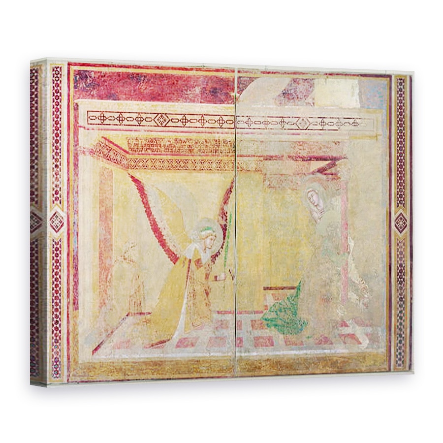 Tablou canvas - Ambrogio Lorenzetti - Buna Vestire, 75 x 100 cm