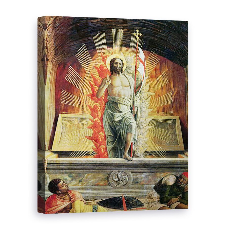 Tablou canvas - Andrea Mantegna - Invierea II, 75 x 100 cm
