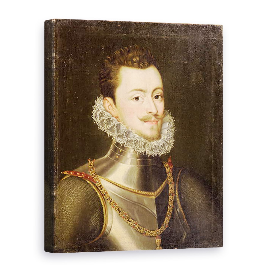 Tablou canvas - Alonso Sanchez Coello - Portret De Don Ioan De Austria, 75 x 100 cm