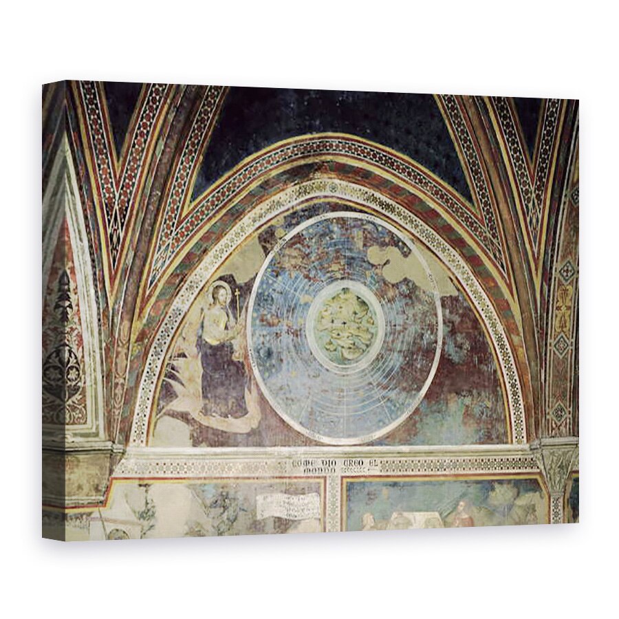 Tablou canvas - also Manfredi de Battilori Bartolo di Fredi - Crearea lumii, 75 x 100 cm