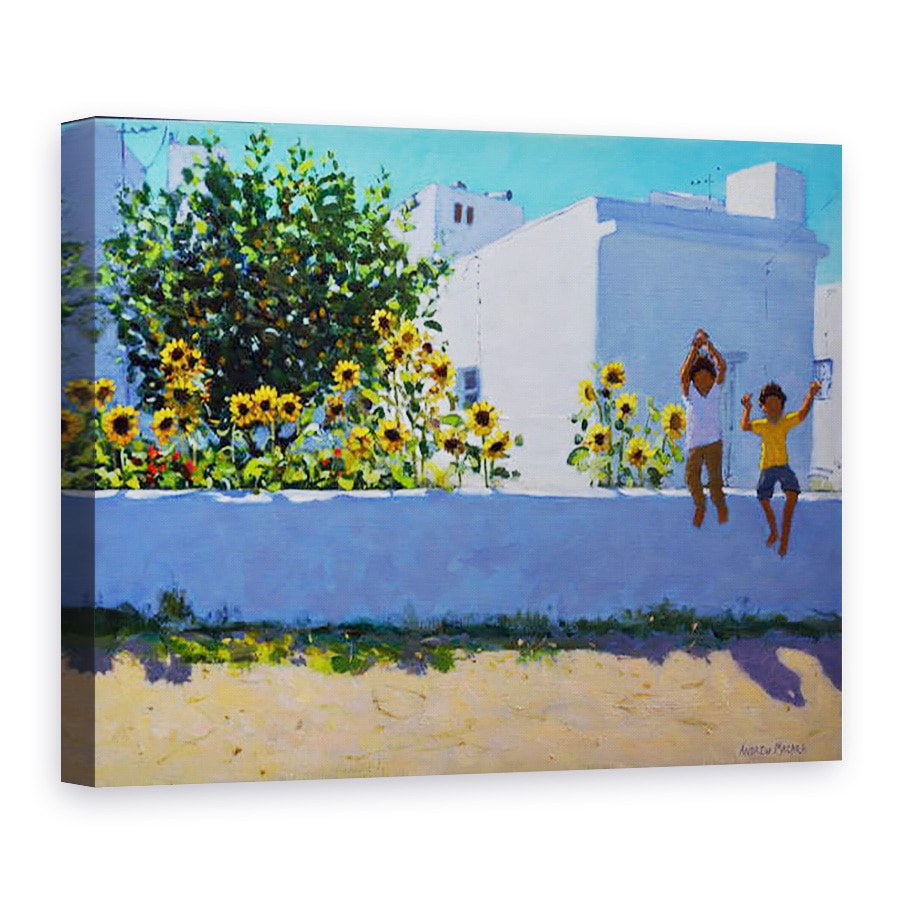 Tablou canvas - Andrew Macara - Floarea-soarelui, dimineata, Galicia, 75 x 100 cm