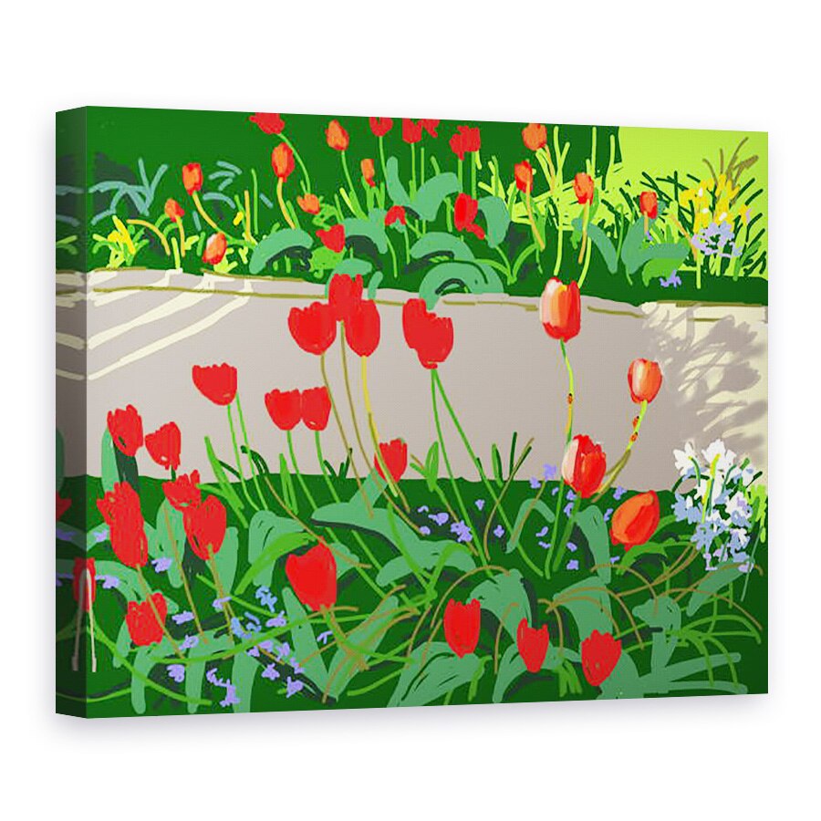 Tablou canvas - Andrew Macara - Lalele si ladybirds,2017, 75 x 100 cm