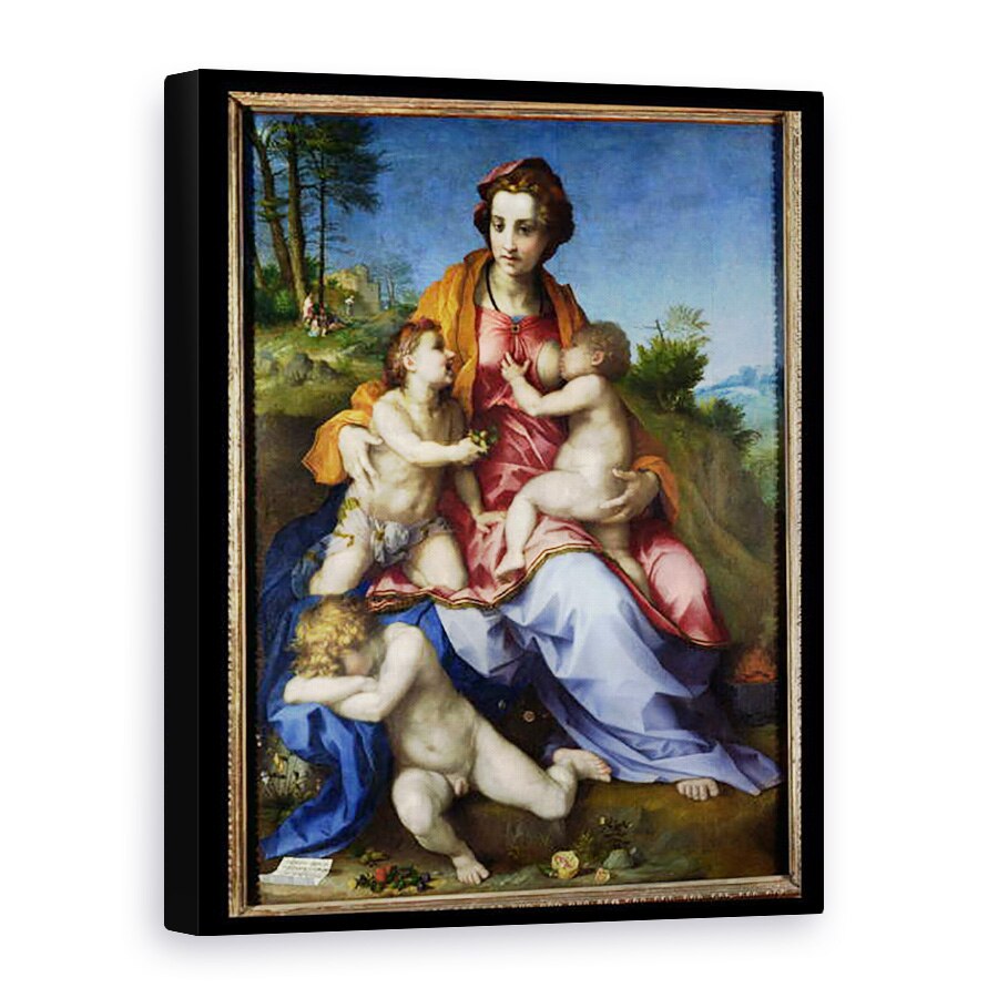 Tablou canvas - Andrea del Sarto - Caritate, 75 x 100 cm