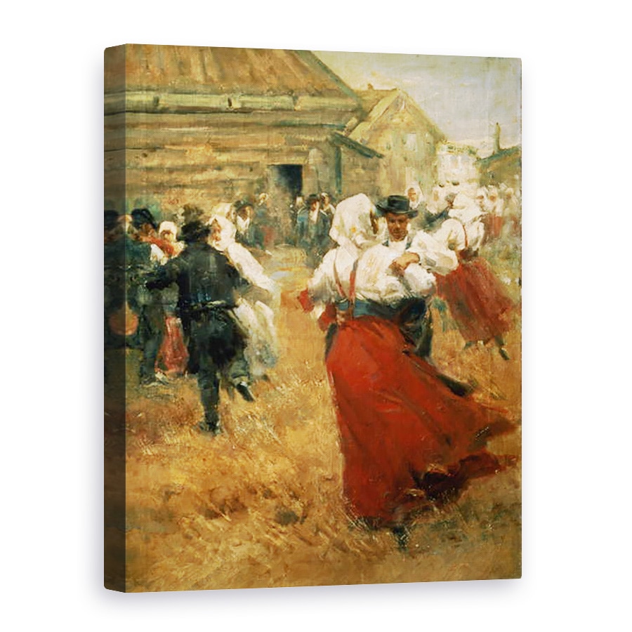 Tablou canvas - Anders Leonard Zorn - Festivalul tara, 75 x 100 cm