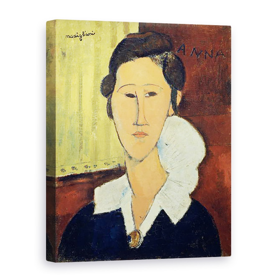 Tablou canvas - Amedeo Modigliani - Portret De Madame Hanka Zborowska, 75 x 100 cm