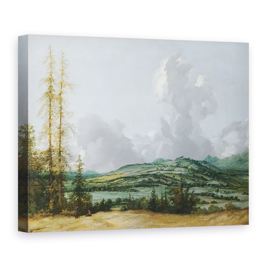 Tablou canvas - Allart van Everdingen - Peisaj deal, 75 x 100 cm