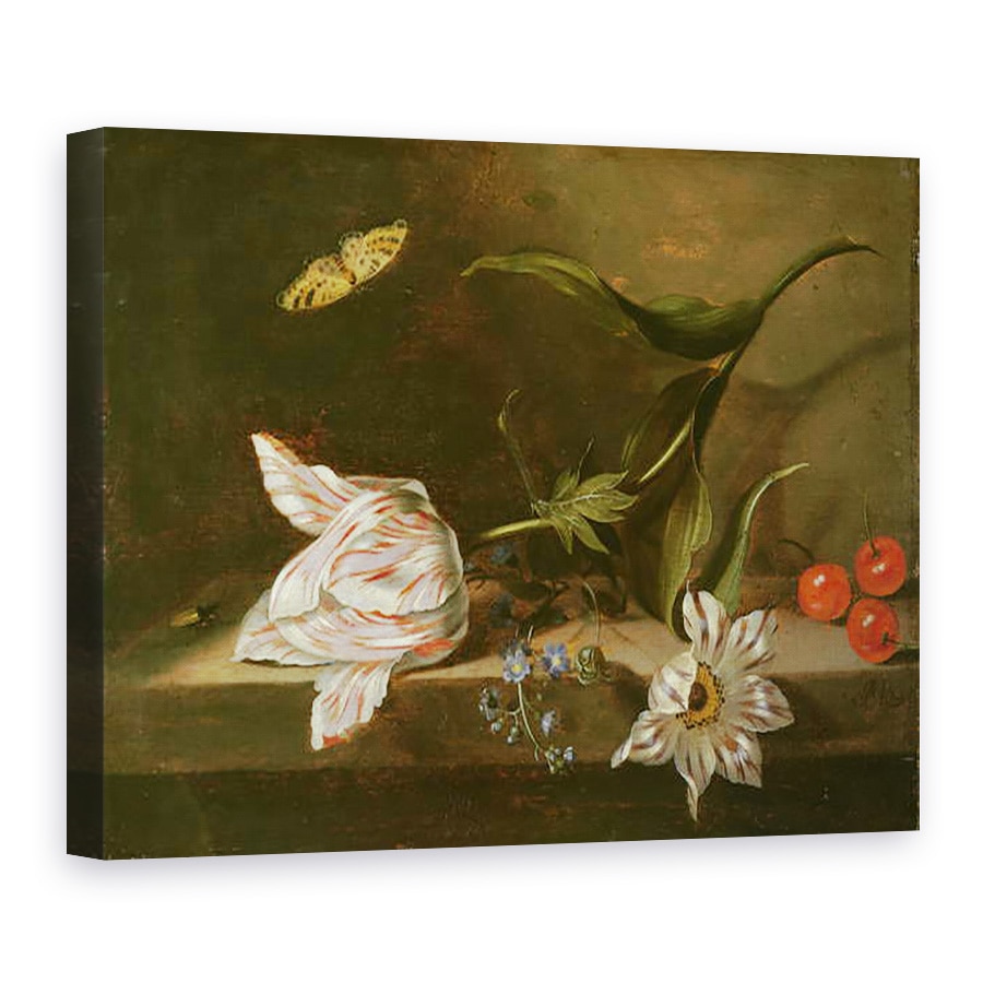Tablou canvas - Ambrosius Bosschaert the Younger - Aranjament, 75 x 100 cm