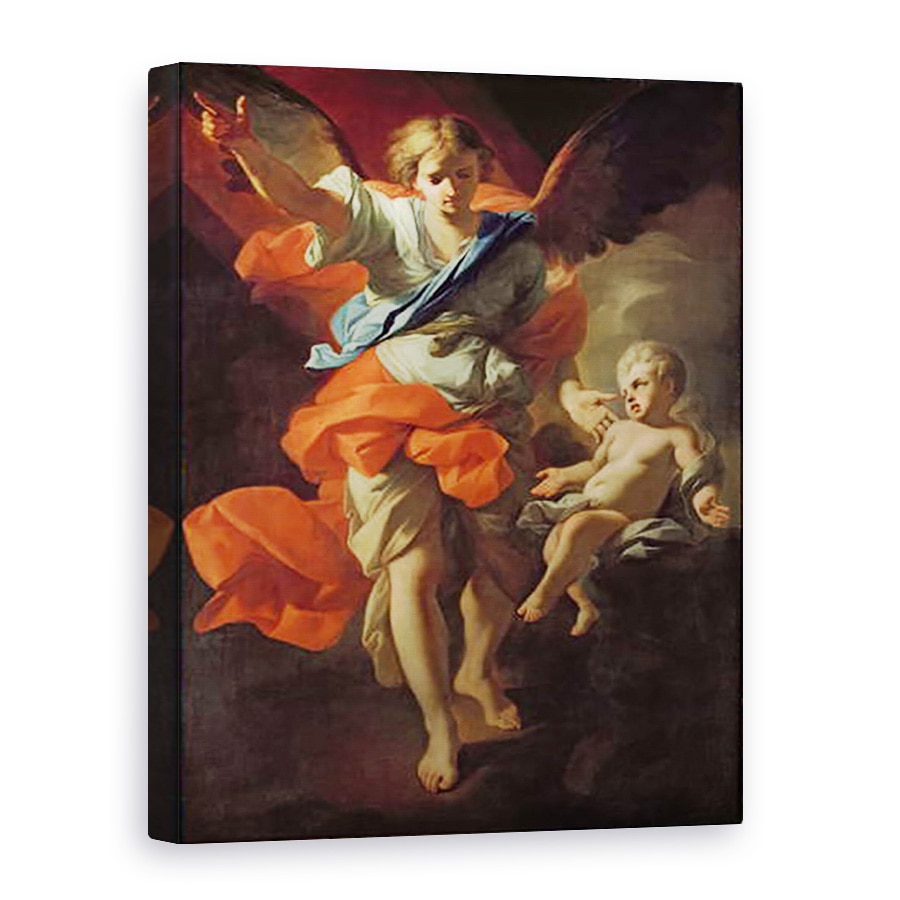 Tablou canvas - Andrea Pozzo - Guardian Angel, 75 x 100 cm