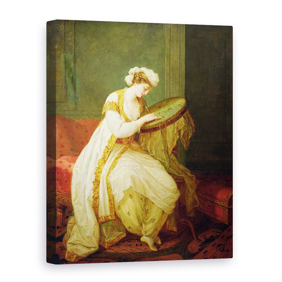 Tablou canvas - Angelica Kauffmann - O femeie turca, 75 x 100 cm