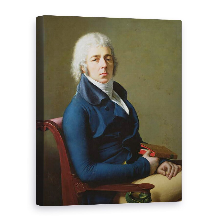 Tablou canvas - Anne Louis Girodet de Roucy-Trioson - Portretul Cetateanului Bourgeon b.1757 1800, 75 x 100 cm