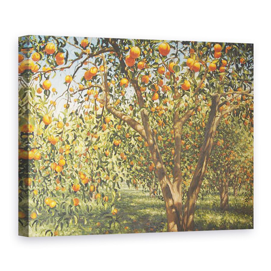 Tablou canvas - angus hampel - Tacerea sub portocale I, 2012, 75 x 100 cm