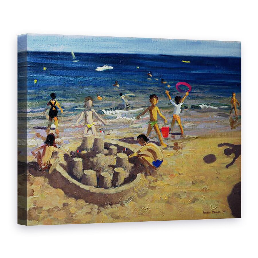 Tablou canvas - Andrew Macara - Sandcastle, Franta, 75 x 100 cm