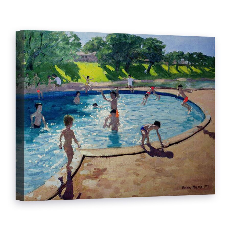 Tablou canvas - Andrew Macara - Piscina, 75 x 100 cm
