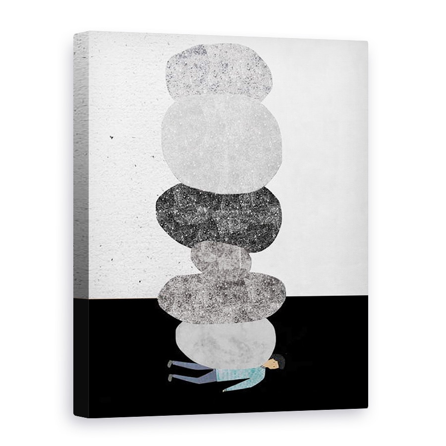 Tablou canvas - Anja Bartelt - Depresie II, 2017, 75 x 100 cm