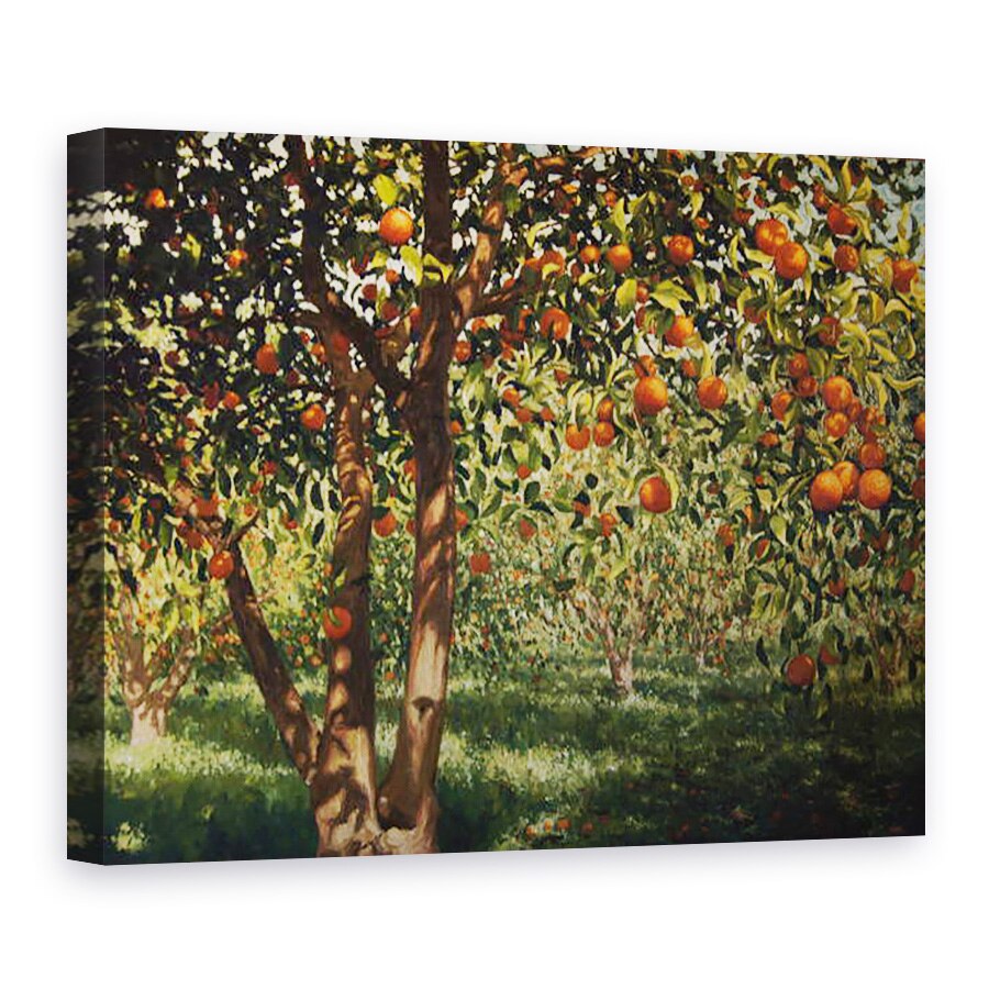 Tablou canvas - angus hampel - Tacerea sub portocale II, 2012, 75 x 100 cm