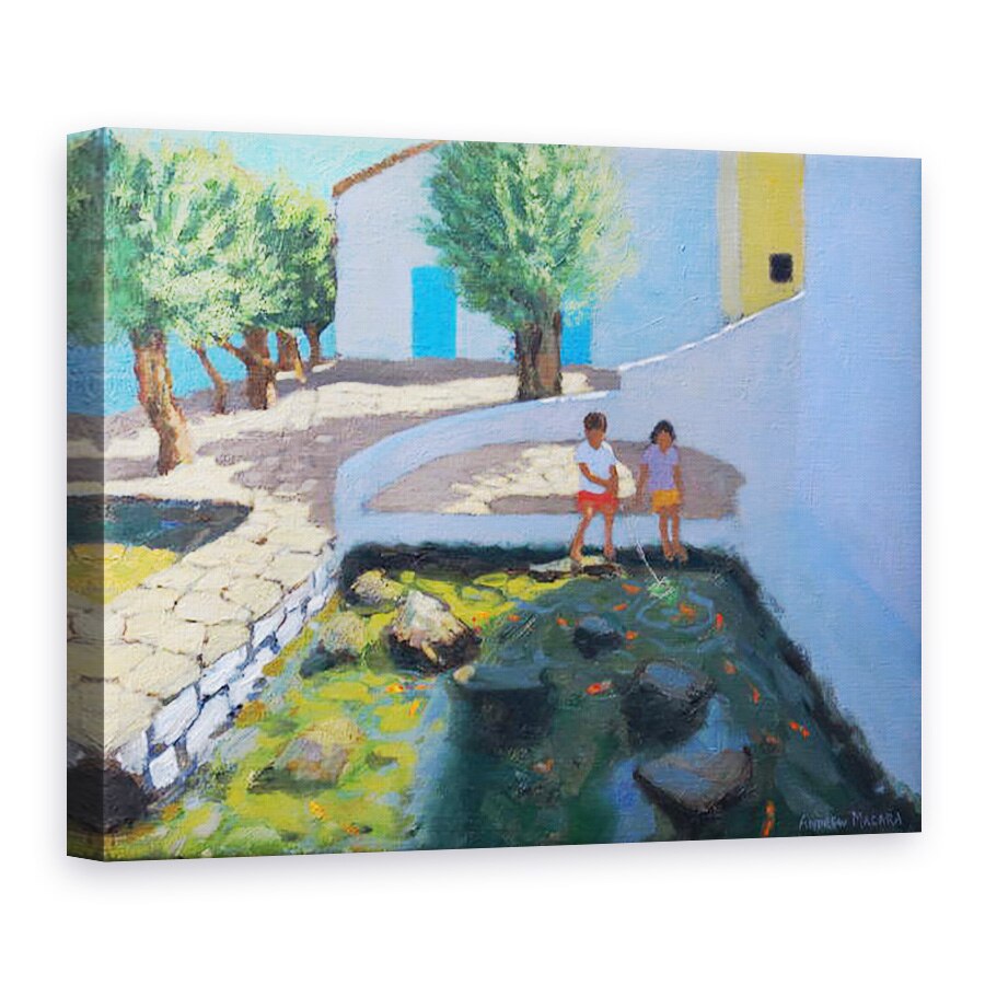 Tablou canvas - Andrew Macara - Peste iaz, Milos, Grecia, 2017, 75 x 100 cm