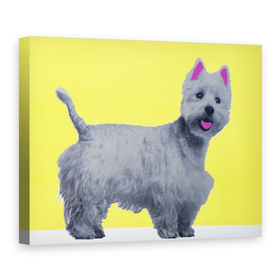 Tablou canvas - Anne Storno - Bestie Westie, 2015, 75 x 100 cm