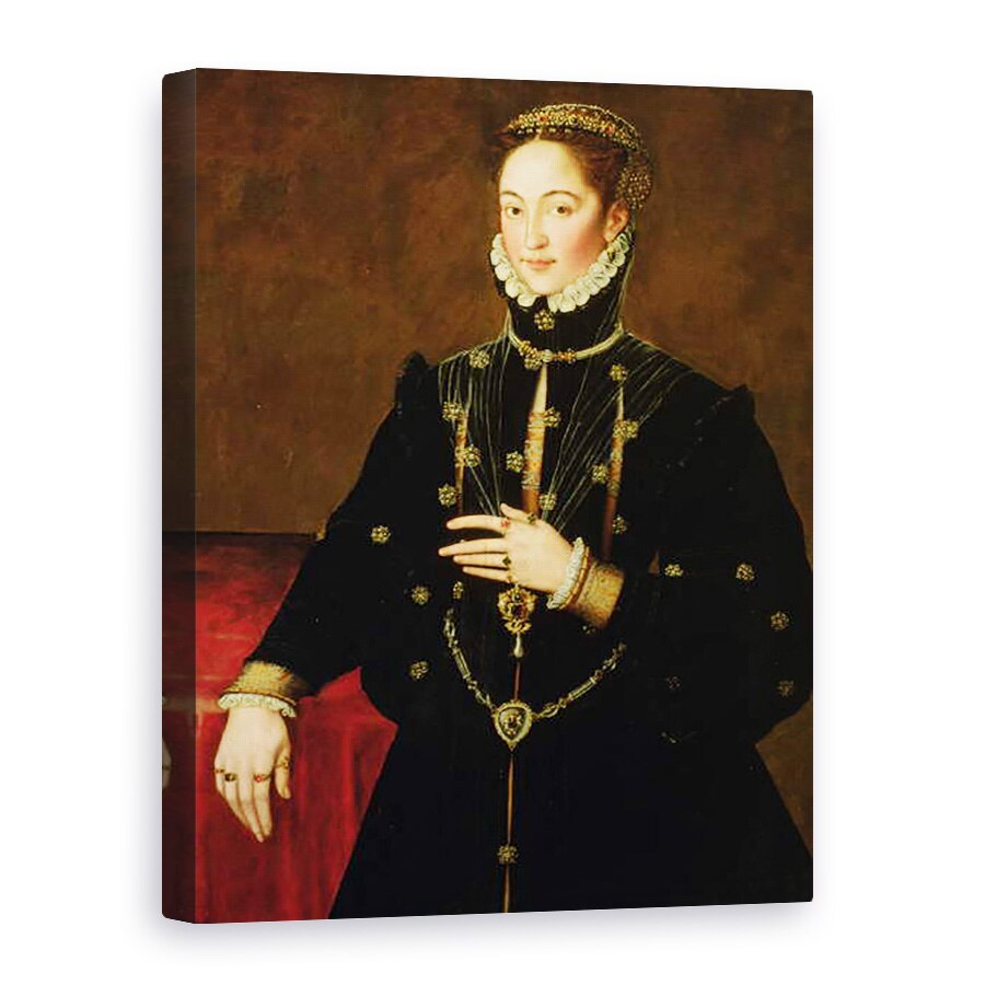 Tablou canvas - Anthonis van Dashorst Mor - Marchiza de Las Navas, 75 x 100 cm