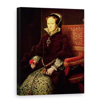 Tablou canvas - Anthonis van Dashorst Mor - Regina Maria I 1516-58 1554, 75 x 100 cm Tablou canvas - Anthonis van Dashorst Mor - Regina Maria I 1516-58 1554, 75 x 100 cm