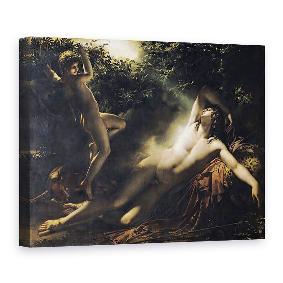 Tablou canvas - Anne Louis Girodet de Roucy-Trioson - Somnul lui Endymion, 75 x 100 cm